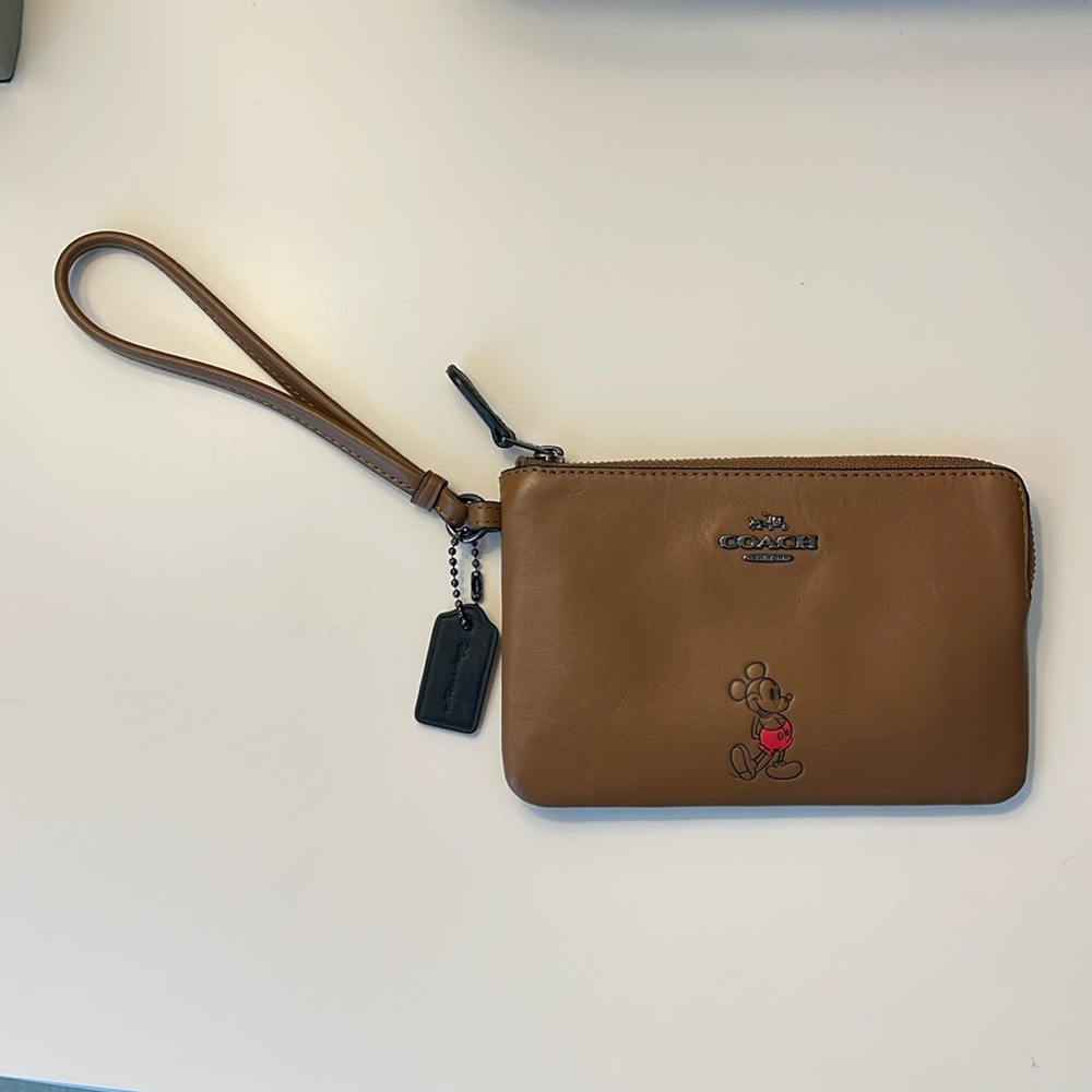 Coach Mickey Wristlet